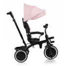 Rowerek trójkołowy obracany przód tył pasy wolne koło LIONELO BERRY Pink Rose