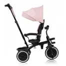 Rowerek trójkołowy obracany przód tył pasy wolne koło LIONELO BERRY Pink Rose
