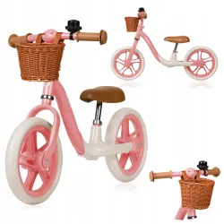 ROWEREK BIEGOWY dla dzieci regulowany LIONELO ALEX PLUS Pink ROWEREK BIEGOWY dla dzieci regulowany LIONELO ALEX PLUS Pink