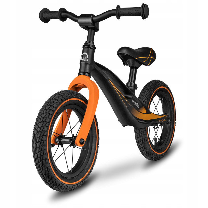 Rowerek biegowy Lionelo Bart Air pompowane koła 2-6 lat Sporty Black
