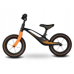 Rowerek biegowy Lionelo Bart Air pompowane koła 2-6 lat Sporty Black Rowerek biegowy Lionelo Bart Air pompowane koła 2-6 lat Sporty Black