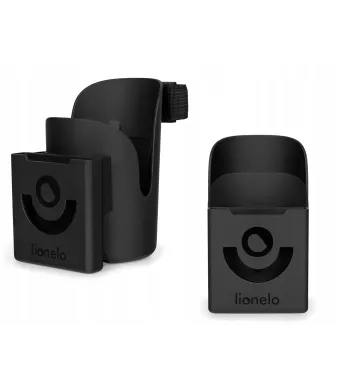 UCHWYT DO WÓZKA uniwersalny NA KUBEK BUTELKĘ TELEFON 3w1 LIONELO OVE