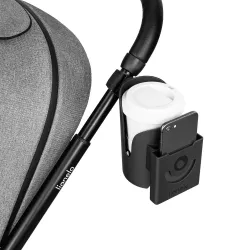 UCHWYT DO WÓZKA uniwersalny NA KUBEK BUTELKĘ TELEFON 3w1 LIONELO OVE