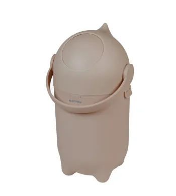 Nattou kosz na pieluch Droppy - pojemnik na zużyte pampersy Taupe