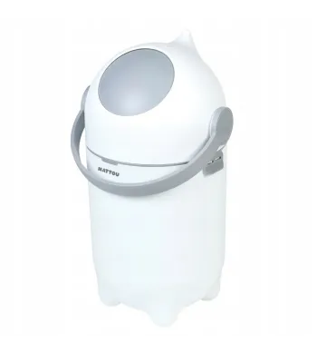 Nattou kosz na pieluch Droppy - pojemnik na zużyte pampersy Taupe