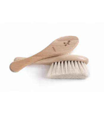 POOFi Zestaw szczotek Kozina relaksacyjna i Szczecina na ciemieniuchę