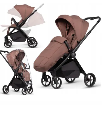 VENICCI VERO BLUSH WÓZEK SPACEROWY SPACERÓWKA DO 22KG FOLIA OKRYCIE