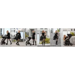 VENICCI VERO NIGHT WÓZEK SPACEROWY SPACERÓWKA DO 22KG FOLIA OKRYCIE