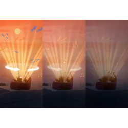 Zazu SHALLY projektor Zachód Słońca Ptak Zazu SHALLY projektor Zachód Słońca Ptak