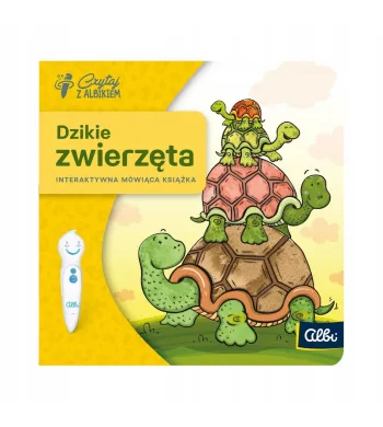 Czytaj z Albikiem. Książka Dzikie Zwierzęta Q1Q