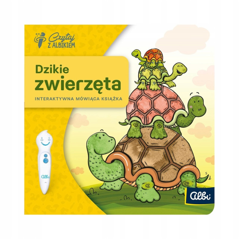 Czytaj z Albikiem. Książka Dzikie Zwierzęta Q1Q