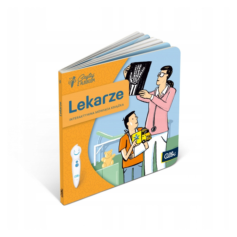 Czytaj z Albikiem. Książka Lekarze Q1R