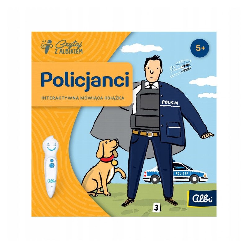 Czytaj z Albikiem. Książka Policjant RG7