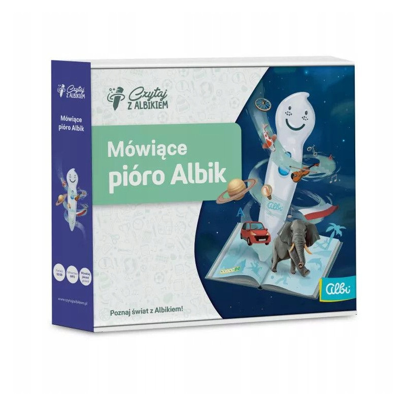 Czytaj z Albikiem. Pióro mówiące  solo 1.0 NP AED