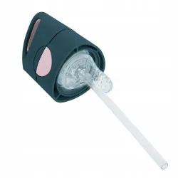 B.BOX BIDON BUTELKA TRITANOWA DO PICIA ZE SŁOMKĄ  450ML  Indigo Rose