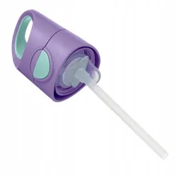 B.BOX BIDON BUTELKA TRITANOWA DO PICIA ZE SŁOMKĄ  450ML Lilac Pop