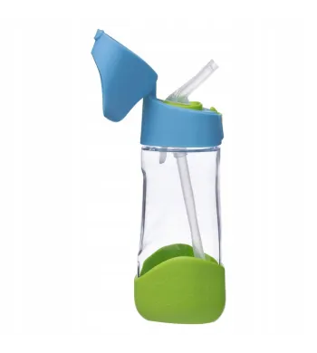 B.BOX BIDON BUTELKA TRITANOWA DO PICIA ZE SŁOMKĄ  450ML Ocean Breeze