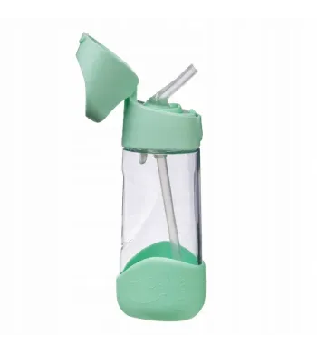 B.BOX BIDON BUTELKA TRITANOWA DO PICIA ZE SŁOMKĄ  450ML  spearmint