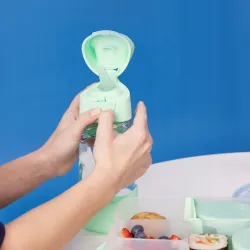 B.BOX BIDON BUTELKA TRITANOWA DO PICIA ZE SŁOMKĄ  450ML  spearmint