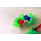 RAZBABY GRYZAK SOCZYSTA MALINA CZERWONY SILIKONOWY