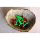 RAZBABY GRYZAK SOCZYSTA MALINA CZERWONY SILIKONOWY