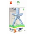 RAZBABY GRYZAK SILIKONOWY NA ZĄBKOWANIE DLA NIEMOWLĄT BŁĘKITNY