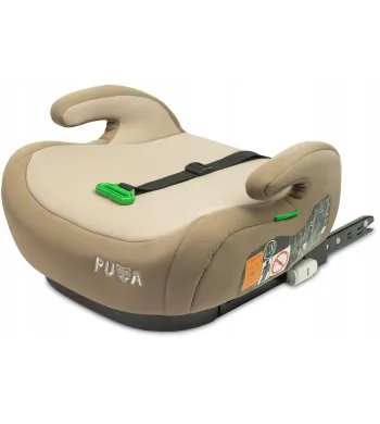 Caretero Puma i-Size PODSTAWKA Fotelik do Samochodu Auta Booster Isofix beige
