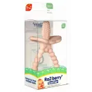 RAZBABY GRYZAK SILIKONOWY NA ZĄBKOWANIE DLA NIEMOWLĄT RÓŻOWY