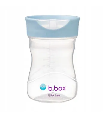 B.box Kubek do nauki picia dla dziecka - kubek treningowy 240 ml Błękitny
