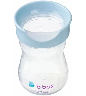 B.box Kubek do nauki picia dla dziecka - kubek treningowy 240 ml Błękitny