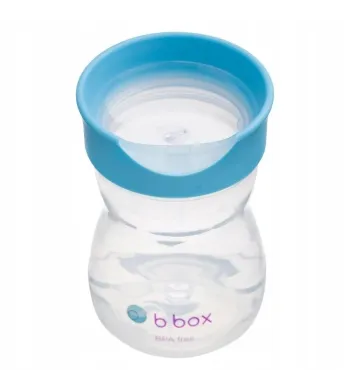 B.box Kubek do nauki picia dla dziecka - kubek treningowy 240 ml borówkowy