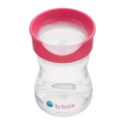 B.box Kubek do nauki picia dla dziecka - kubek treningowy 240 ml malinowy