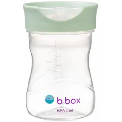 B.box Kubek do nauki picia dla dziecka - kubek treningowy 240 ml szałwia