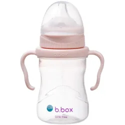 B.Box Kubek 4w1 zestaw 240 ml  bidon butelka kubek błękitny różowy blush