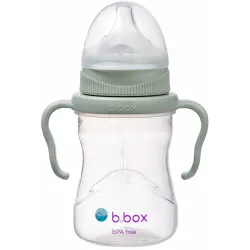 B.Box Kubek 4w1 zestaw 240 ml  bidon butelka kubek błękitny szałwiowy