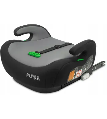 Caretero Puma i-Size PODSTAWKA Fotelik do Samochodu Auta Booster Isofix black
