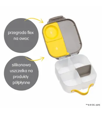 B.BOX MINI LUNCHBOX ŚNIADANIÓWKA Z PRZEGRÓDKAMI BATMAN