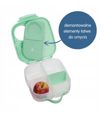 B.BOX MINI LUNCHBOX ŚNIADANIÓWKA Z PRZEGRÓDKAMI Spearmint