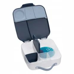 B.BOX duży lunchbox śniadaniówka z wkładem chłodzącym midnight