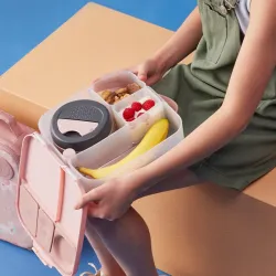 B.BOX duży lunchbox śniadaniówka z wkładem chłodzącym Spermint