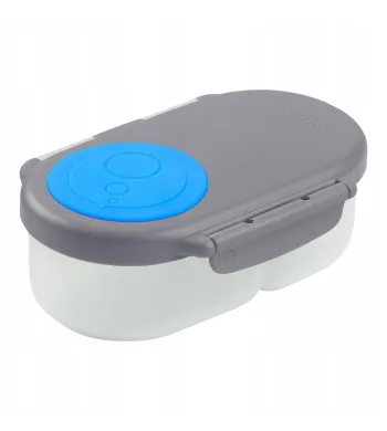 B.Box Snackbox szczelny pojemnik na przekąski i jedzenie  Blue Slate