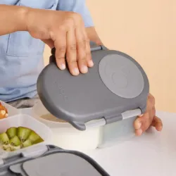 B.Box Snackbox szczelny pojemnik na przekąski i jedzenie  Graphite