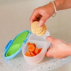 B.Box Snackbox szczelny pojemnik na przekąski i jedzenie Ocean Breeze B.Box Snackbox szczelny pojemnik na przekąski i jedzenie Ocean Breeze