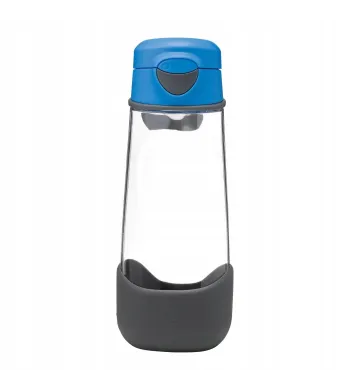 B.BOX BUTELKA TRITANOWA DO PICIA Z USTNIKIEM 600ml  Blue Slate