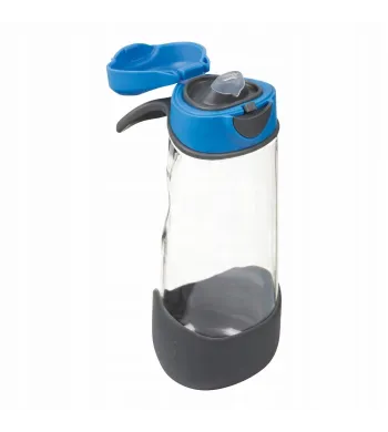 B.BOX BUTELKA TRITANOWA DO PICIA Z USTNIKIEM 600ml  Blue Slate