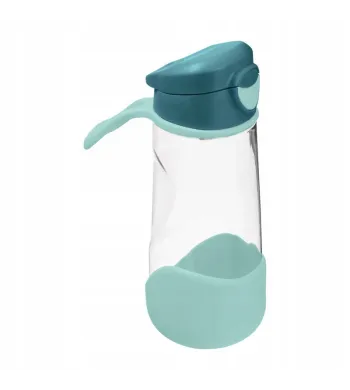 B.Box Sportowa butelka tritanowa BIDON 450 ml z ustnikiem Emerald Forest