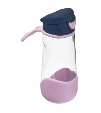 B.Box Sportowa butelka tritanowa BIDON 450 ml z ustnikiem Indigo Rose