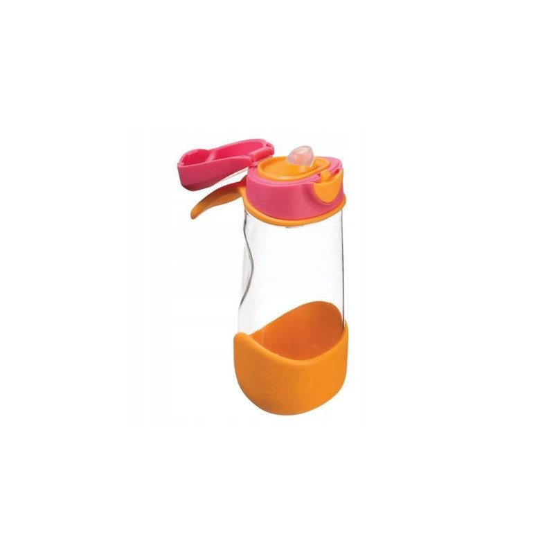 B.Box Sportowa butelka tritanowa BIDON 450 ml z ustnikiem Strawberry Shake