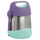 B.box Termos obiadowy na zupę, obiad dla dzieci 335 ml Lilac Pop