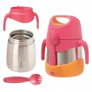 B.box Termos obiadowy na zupę, obiad dla dzieci 335 ml Strawberry Shake
